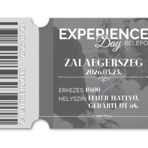Experience Day belépő - Zalaegerszeg