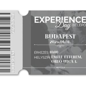 Experience Day belépő - Budapest