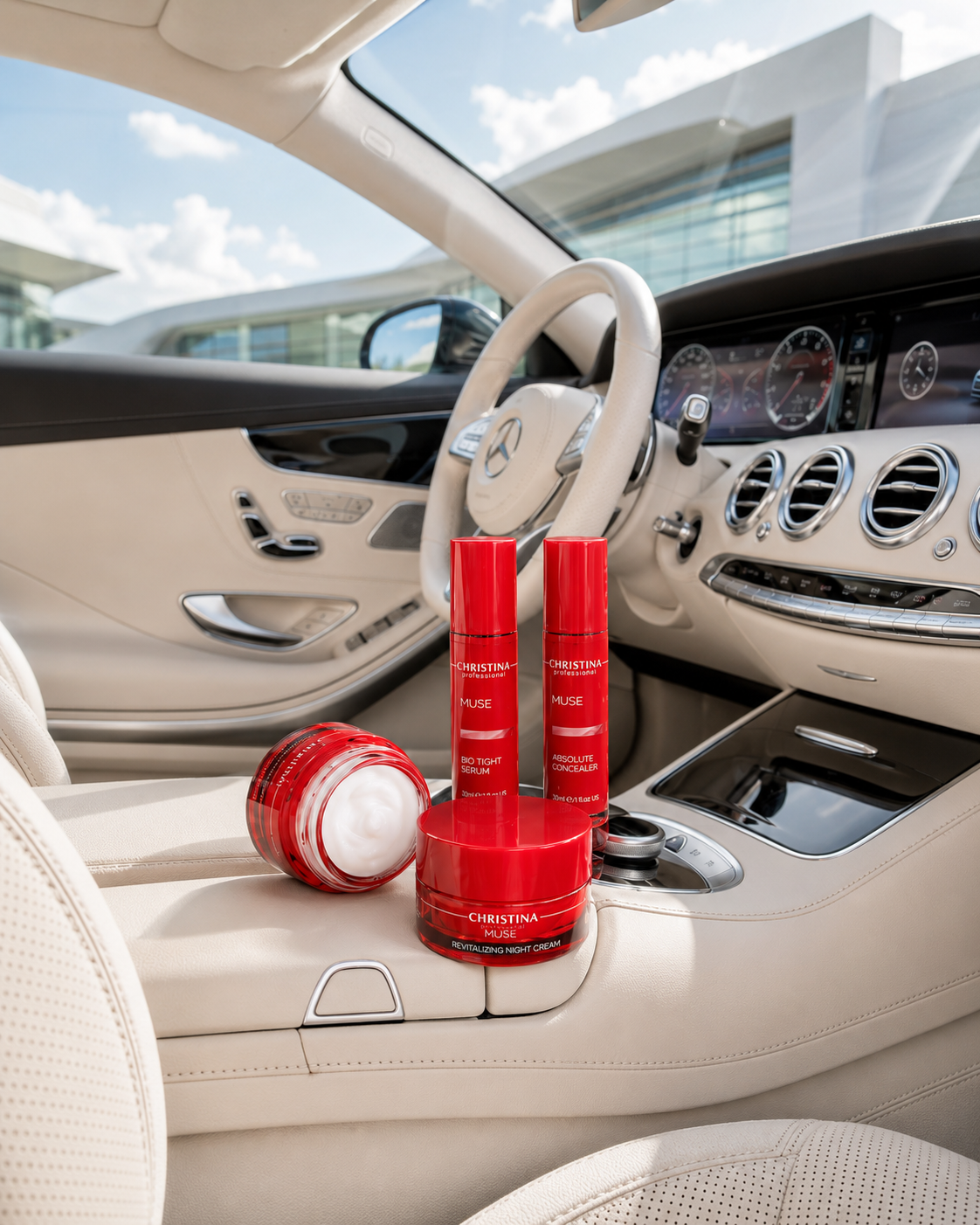 Mercedes-Benz kormány Christina termékekkel